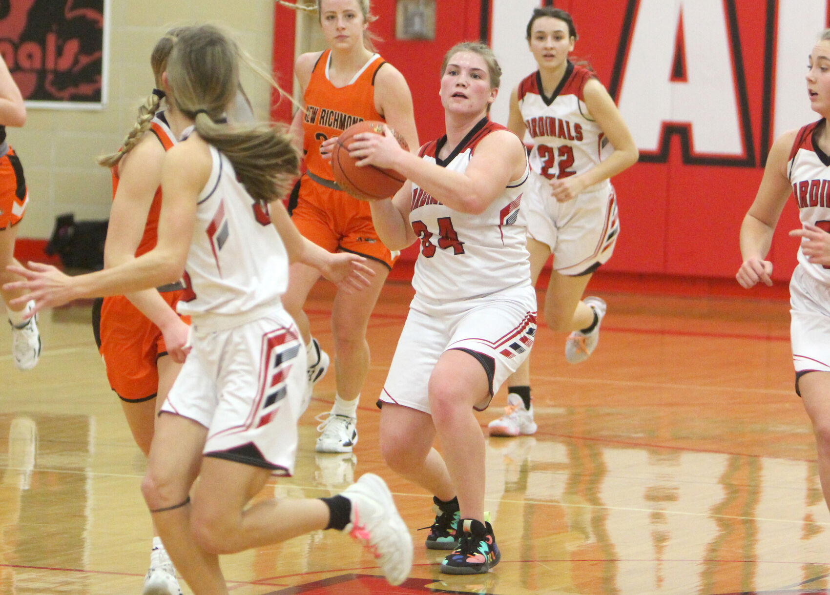New Richmond at Chi-Hi girls basketball 2-10-22